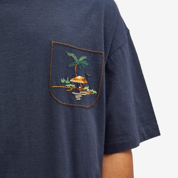 YMC Embroidered Triple T-Shirt