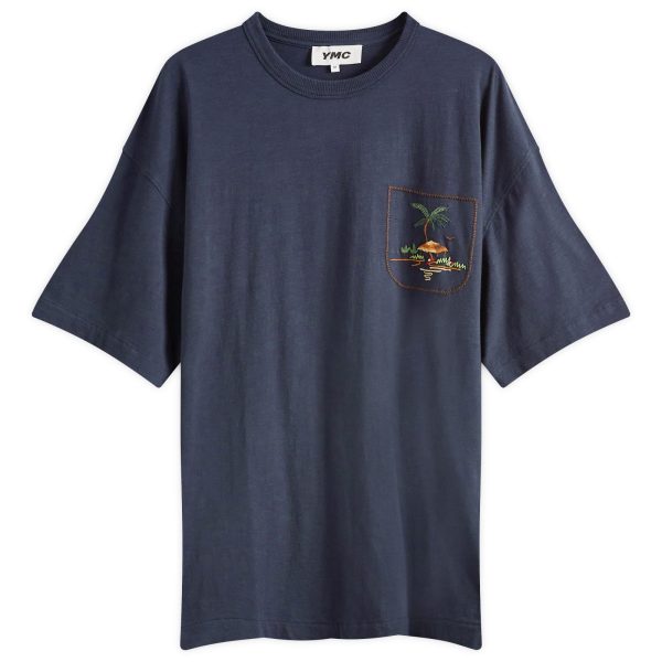 YMC Embroidered Triple T-Shirt