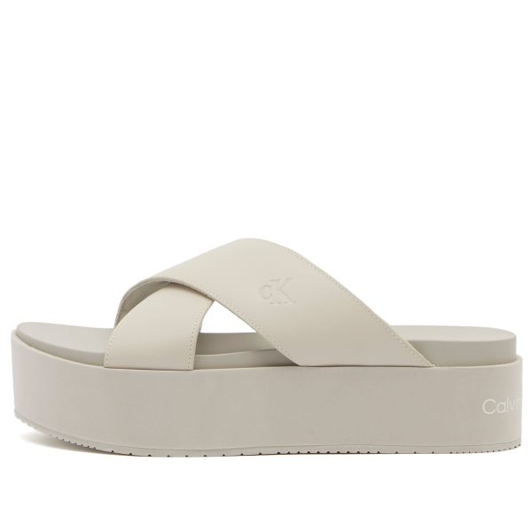 Calvin Klein Crossover Flatform Slider