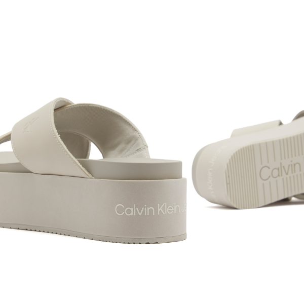 Calvin Klein Crossover Flatform Slider