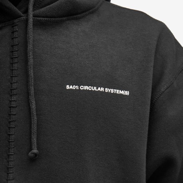 Space Available Circular Design Hoodie