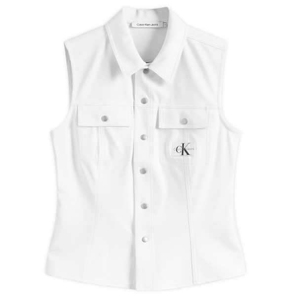 Calvin Klein Sheen Milano Sleeveless Shirt