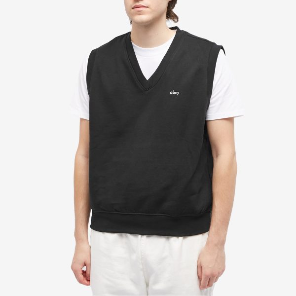 Obey Case Fleece Vest