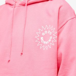 Good Morning Tapes Sun Logo Popover Hoodie