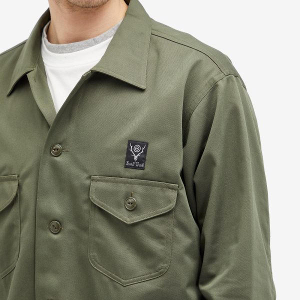 South2 West8 Smokey Overshirt