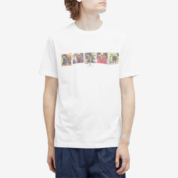 Paul Smith Multi Zebra T-Shirt