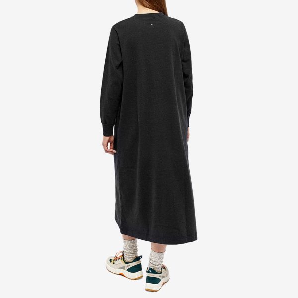 Snow Peak Recycled Cotton Long Sleeve Heavy Dress