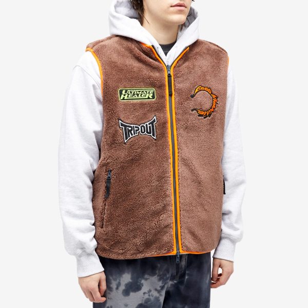 Good Morning Tapes Reversible Polar Fleece Vest