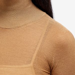 Max Mara Zagara Sheer High Kneck Jumper