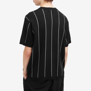 Dime Striped Short Sleeve Knit