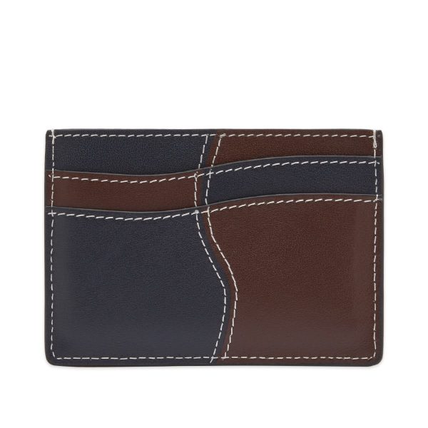 Dime Wave Leather Cardholder