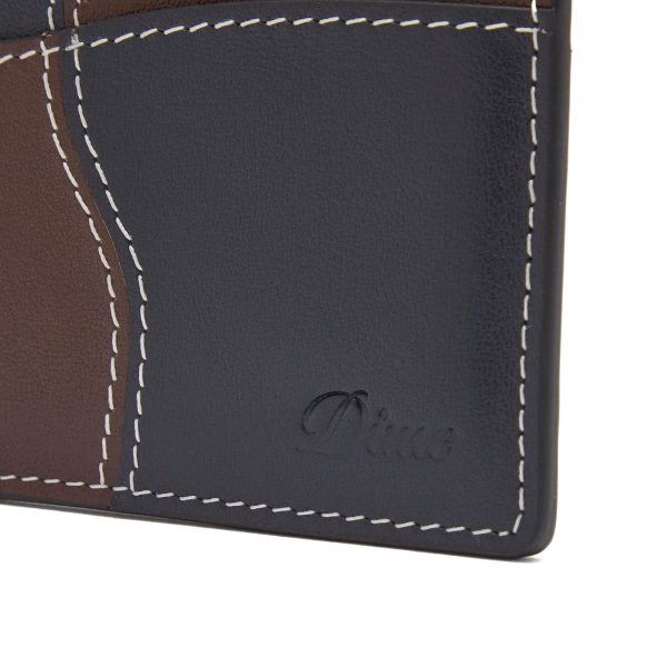 Dime Wave Leather Cardholder