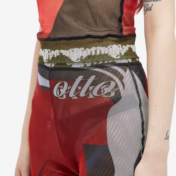 Ottolinger Soccer Print Mesh Trousers