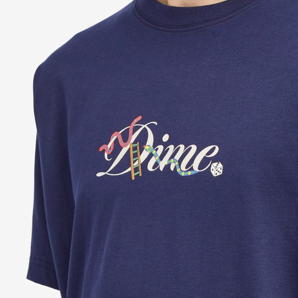 Dime Cursive Snake T-Shirt