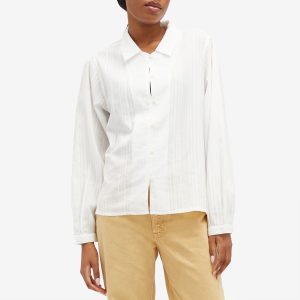 Nudie Edith Striped Dobby Blouse