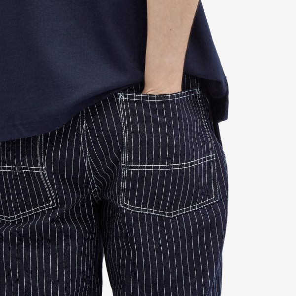 Uniform Bridge Stripe Denim Fatigue Pants