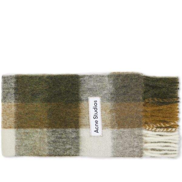 Acne Studios Vally Checked Scarf