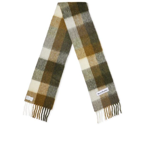 Acne Studios Vally Checked Scarf