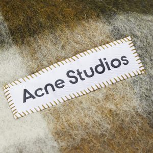 Acne Studios Vally Checked Scarf