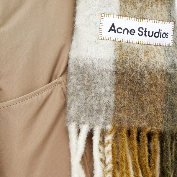 Acne Studios Vally Checked Scarf