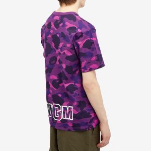 A Bathing Ape Color Camo Shark T-Shirt