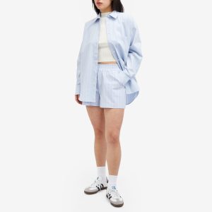 Good American Oversized Stripe Shirt