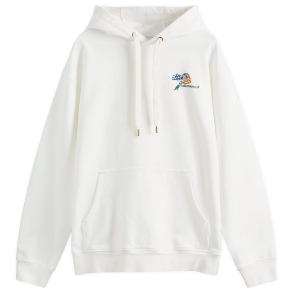 Casablanca Croquis de Tennis Embroidered Hoodie