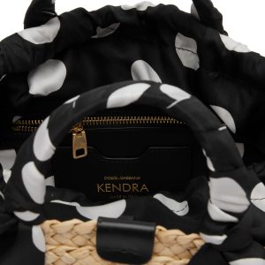 Dolce & Gabbana Large Raffia Bag