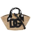 Dolce & Gabbana Large Raffia Bag