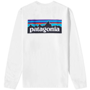 Patagonia Long Sleeve P-6 Logo Responsibili-Tee