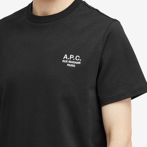 A.P.C. Rue Madame Logo T-Shirt