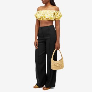 Dolce & Gabbana Poplin Crop Top