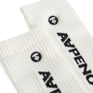 AAPE Ribbed Sport Sock