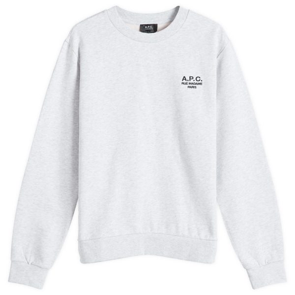 A.P.C. Rue Madame Logo Crew Sweat