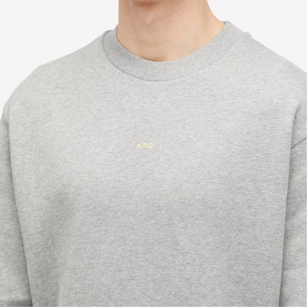 A.P.C. Micro Logo Crew Sweat