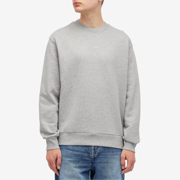 A.P.C. Micro Logo Crew Sweat