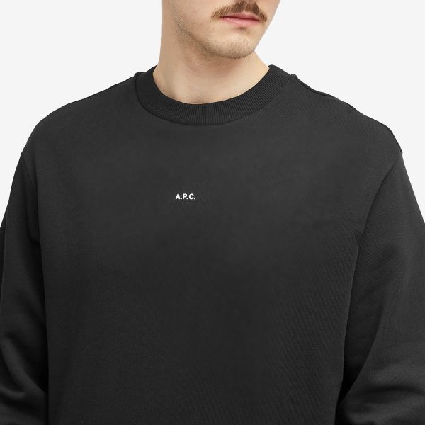 A.P.C. Micro Logo Crew Sweat