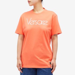 Versace Embroidered Logo T-Shirt