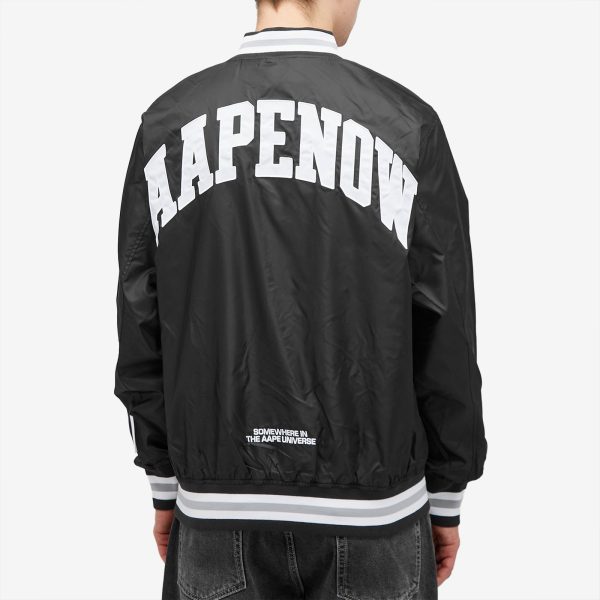 AAPE Logo Varsity Jacket