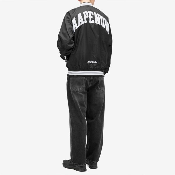 AAPE Logo Varsity Jacket