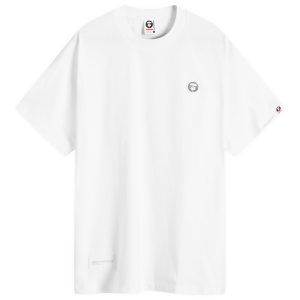 AAPE Silcone Badge Crew Neck T-Shirt