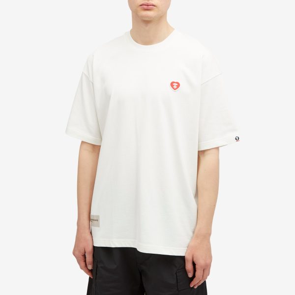 AAPE Heart Logo T-Shirt