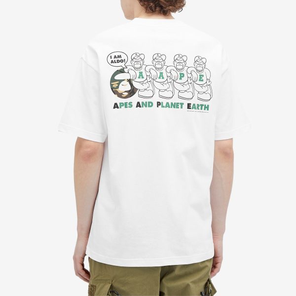 AAPE Aaper Printed T-Shirt