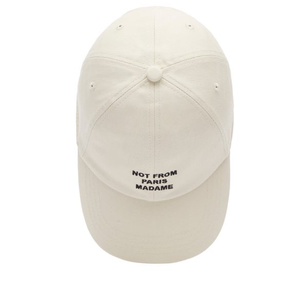 Drôle de Monsieur Slogan Logo Cap