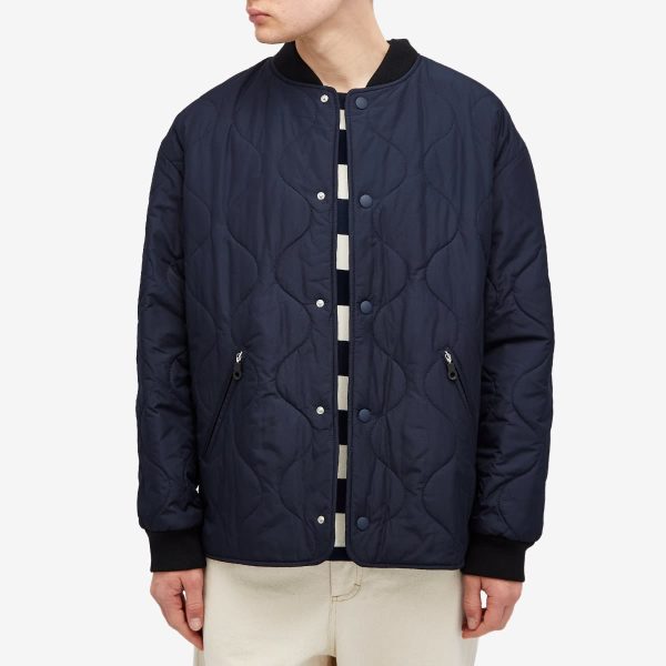 A.P.C. Florent Quilted Bomber Jacket