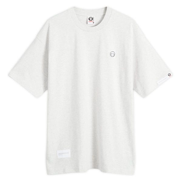 AAPE Silcone Badge Crew Neck T-Shirt