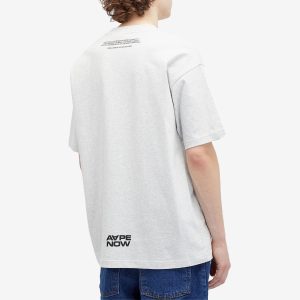 AAPE Silcone Badge Crew Neck T-Shirt