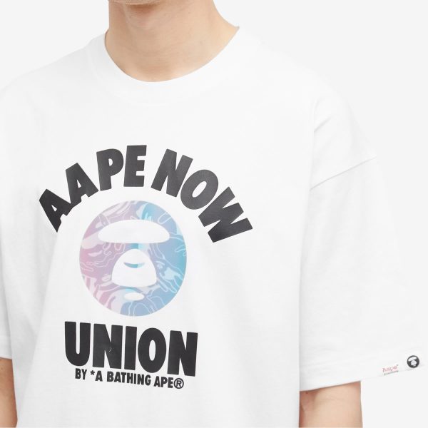 AAPE Union Moonface T-Shirt