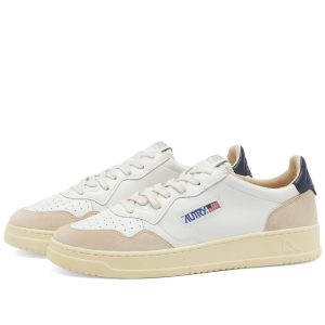 Autry 01 Low Leather and Suede Sneaker