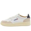 Autry 01 Low Leather and Suede Sneaker